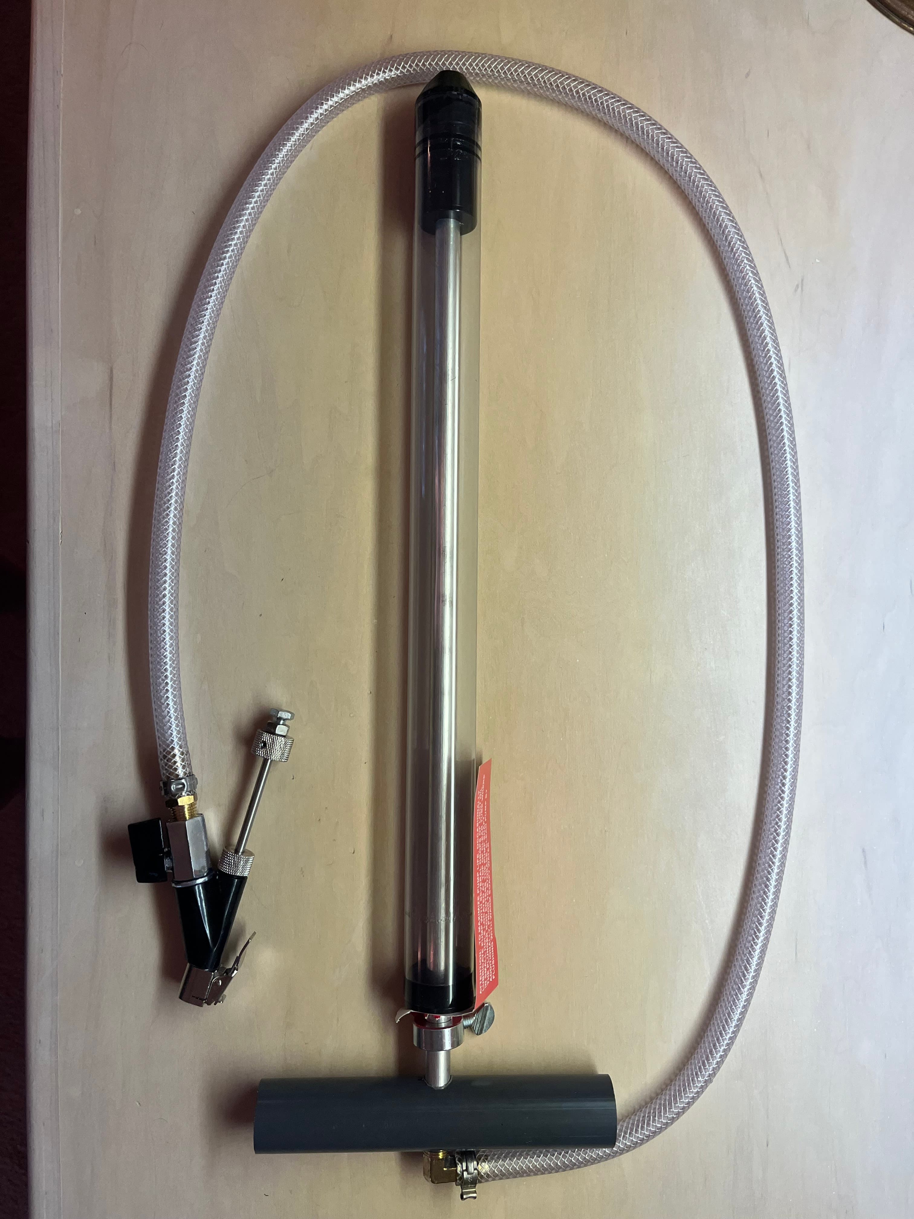 ProtectTires patented injection pump — full view